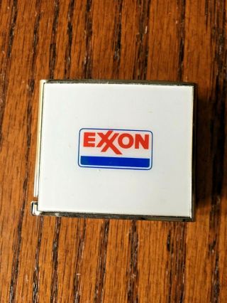 Vintage Exxon Promo Advertising Tape Measure