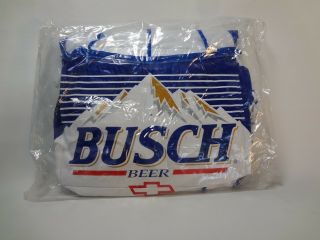 Anheuser - Busch Inflatable Race Car - Busch Beer Blow Up Car In Package