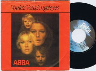 Abba Voulez - Vous Scandinavian 45ps 1979 Polar