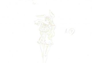 Anime Genga not Cel Queen ' s Blade 4 pages 142 3