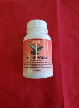 Pigeon Product - Mediworm 100 Pills By Medpet