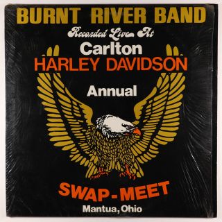 Burnt River Band - Carlton Harley Davidson Lp - Wild Turkey - Hard Rock Vg,