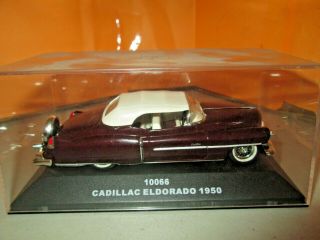 Sun Star 1950 Cadillac Eldorado 1:43 Diecast In Case