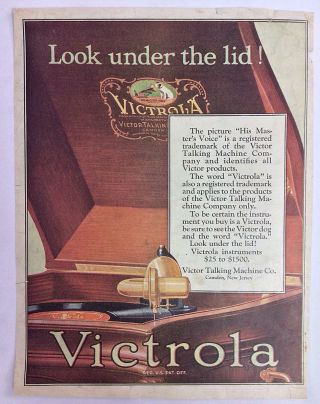 Vintage Print Ad 1920 