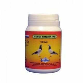 Pigeon Product - Cocci - Tricho - Tab - Coccidiosis And Canker - By Travipharma