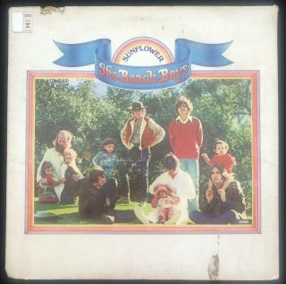 The Beach Boys Sunflower Album Lp 1970 Reprise Rs - 6382 1st Press - Ex,  Vinyl