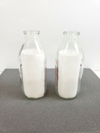 One Quart McLaughlin Milk Bottle Fourth Edition Lisbon NewYork dairy farmhouse 2 2