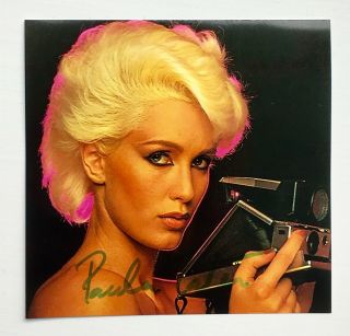 Paula Yates Hand Signed Photo Autograph Tv Host - Offers Welcome