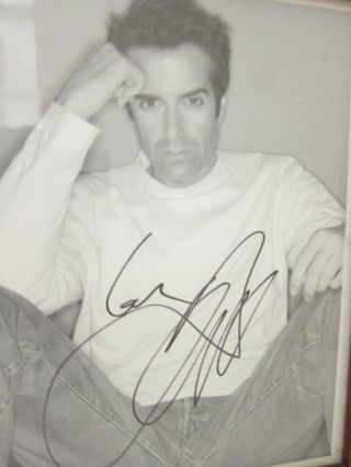 David Copperfield Signed Autographed B/W Photo Magician Illusionist Framed 8x10 2