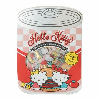 Hello Kitty Plump Stickers 25 Pieses Packed Cans Sanrio F/s 2019