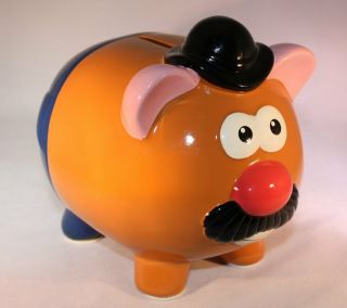 Toy Story Mr.  Potato Head Ceramic Piggy Bank Fab Starpoint 8 " X9 " Room Decor
