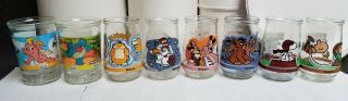 Vintage 1990’s Classic Animation Character Welch’s Jelly Jar Glasses