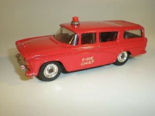 Dinky Toys 1957 Nash Rambler Stationwagon Fire Chief Car 257