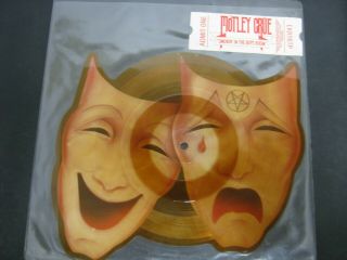 Vinyl Record 10” Shaped Picture Disc Motley Crue Smokin In The Boys Room (o) 68