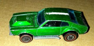 1969 Mattel Hot Wheels Redline Mighty Maverick Us Green