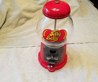 Vintage Gourmet Jelly Belly Bean Candy Dispenser Coin Op Die Cast Mach