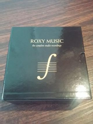 Roxy Music: The Complete Studio Albums By Roxy Music Cd Box Set 8 Discs