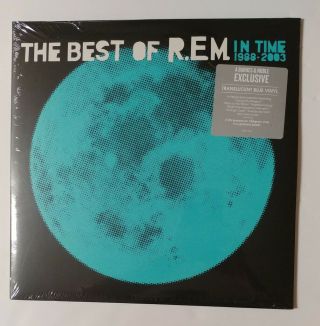 R.  E.  M.  In Time: The Best Of 1988 - 2003 2 Lp Ltd Edition Exclusive Blue Vinyl