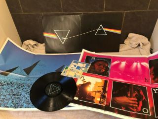 Pink Floyd Lp,  All Posters & Stickers - " The Dark Side Of The Moon " - Shvl804