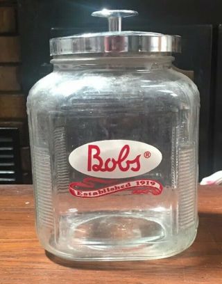 Bob’s 1919 Glass Jar