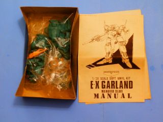 Zero 1/28 Garland Manuver Slave Megazone 23 III (Soft Vinyl kit) OOP Rare 2