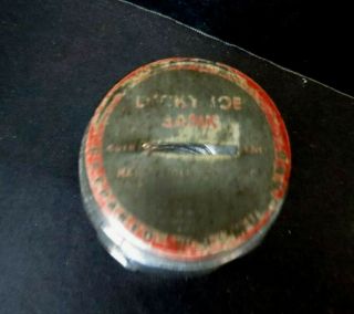 1930s Vtg LUCKY JOE Lewis Coin Bank Glass Black Americana Mustard Jar 3