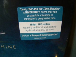 RIVERSIDE Love Fear and The Time Machine Black 2LP 2015 2