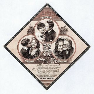 1880s Trade Card - A Girl 
