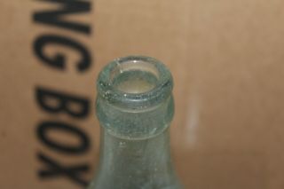 B.  B.  & Mfg.  Co.  Brunswick Georgia GA Bottle Embossed Circle Slug Rare 4