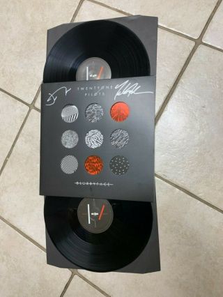 Twenty One Pilots Signed Blurryface Double Vinyl Lp Set Tyler And Josh