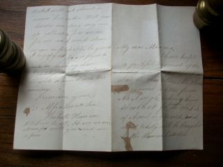 C1860,  Letter: Hesketh Hanson.  Marsworth,  Tring,  Achill Island,  Ireland.