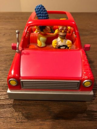 The Simpsons Playmates Interactive Talking Family Car Set Collectible 2