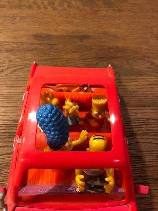 The Simpsons Playmates Interactive Talking Family Car Set Collectible 3