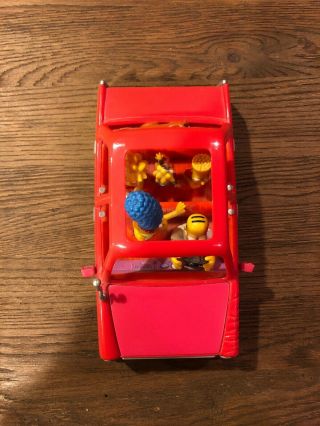 The Simpsons Playmates Interactive Talking Family Car Set Collectible 4