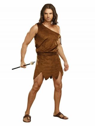 Adult King Of The Jungle Caveman Costume
