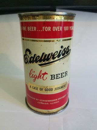 Gold Edelweiss Flat Top Can