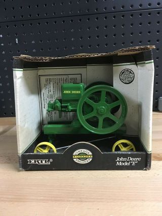 John Deere Model " E " Collector Toy Engine By Ertl,  4350,  Nib Collectible