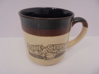 Vintage Hardee ' s Rise and Shine Coffee Mug Cup 2
