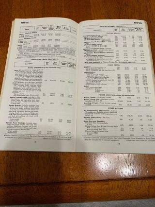 1969 Chevrolet Passenger Car & Lt Duty Truck Prices & Facts Book - For Salesmen 4