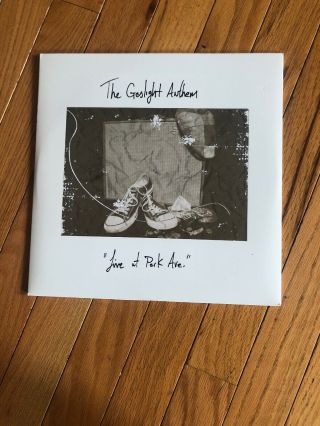 The Gaslight Anthem Live At Park Ave Vinyl Record.  Rare.  Record Store Day