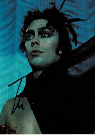 Tim Curry - Dr.  Frank - N - Furter - Rocky Horror Picture Show - Autograph Trading Card