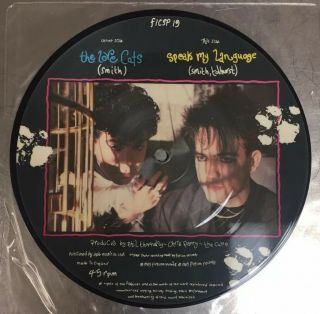 The Cure The Love Cats Rare Uk 1983 Picture Disk