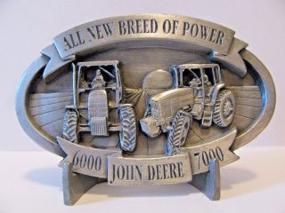 John Deere 7000 6000 Series Tractor Belt Buckle 1992 Moline 6200 - 6900 7200 - 7800