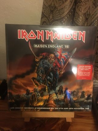 Iron Maiden Maiden England ‘ 88 Limited Edition Double Picture Disc