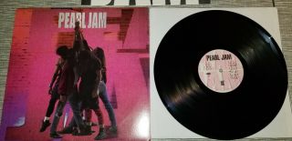Pearl Jam / Ten / 1991 Epic Lp / 33rpm Vinyl Record