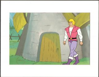 He - Man Masters Of The Universe Prince Adam Production Cel Filmation 1980s 18