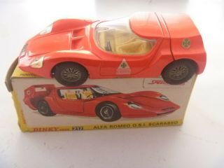 Vintage Dinky Toys Alfa Romeo Osi Scarabeo