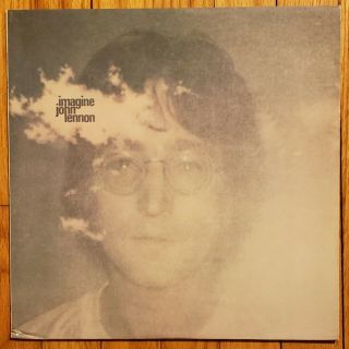 John Lennon - Imagine 1971 Lp Vinyl Orig Sw 3379 Apple Records Bell Sound Vg,