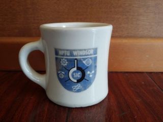 Rare Vintage Nptu Windsor S1c Coffee Mug Nuclear Power Training Unit