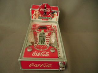 1998 Coca Cola Lighted Pinball Machine Sounds & Music Cp12689 Musical Bank